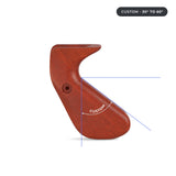 Standard Contour Grip - Padauk Wood