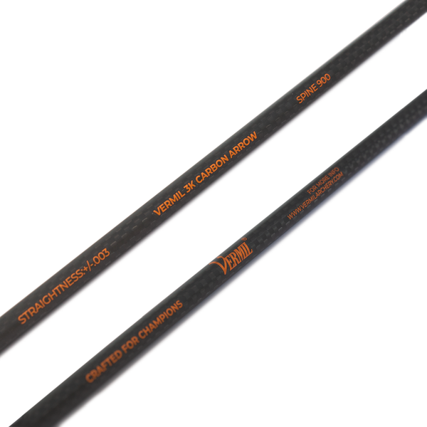 3K Carbon Arrow Shafts | Traditional Archery by Vermil