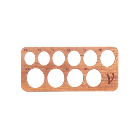 Wooden Thumb Ring Sizer
